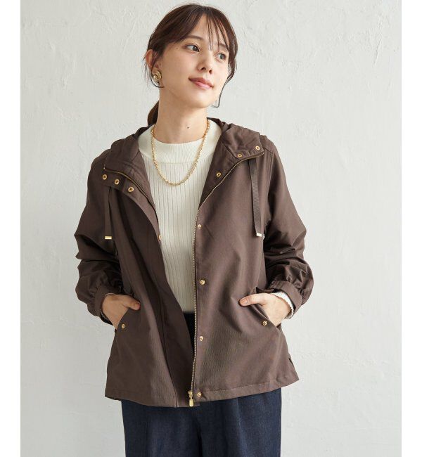 ikka「ピケライトマウンテンパーカ」|ブルゾン・スタジャン|