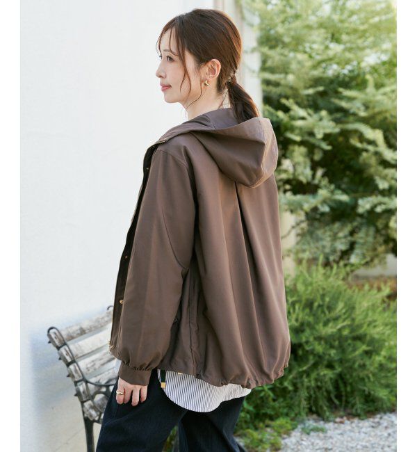 ikka「ピケライトマウンテンパーカ」|ブルゾン・スタジャン|