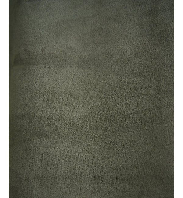 ikka「GOKU楽スエードジップルーイカラー」|パーカー|