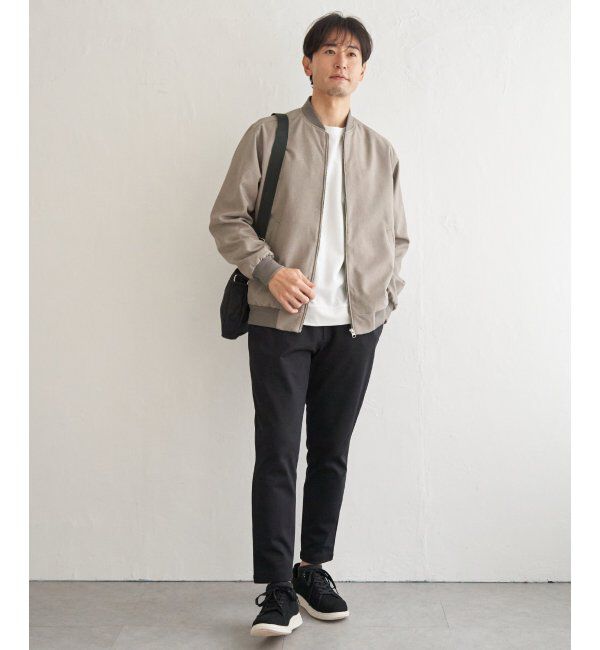 ikka「2wayライナー付きリブブルゾン」|ブルゾン・スタジャン|