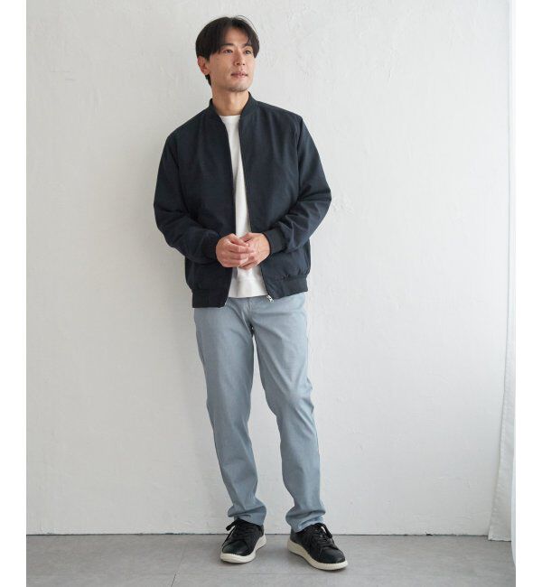 ikka「2wayライナー付きリブブルゾン」|ブルゾン・スタジャン|