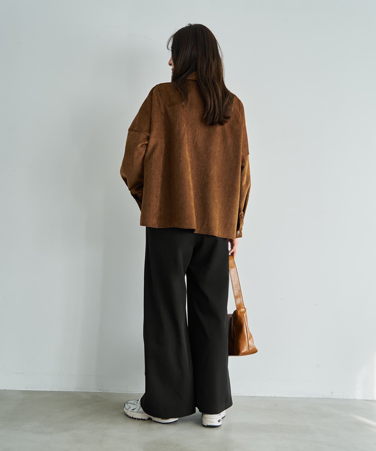 STYLE DELI「【LUXE】ベルベット調シャツ型ジャケット」|その他|