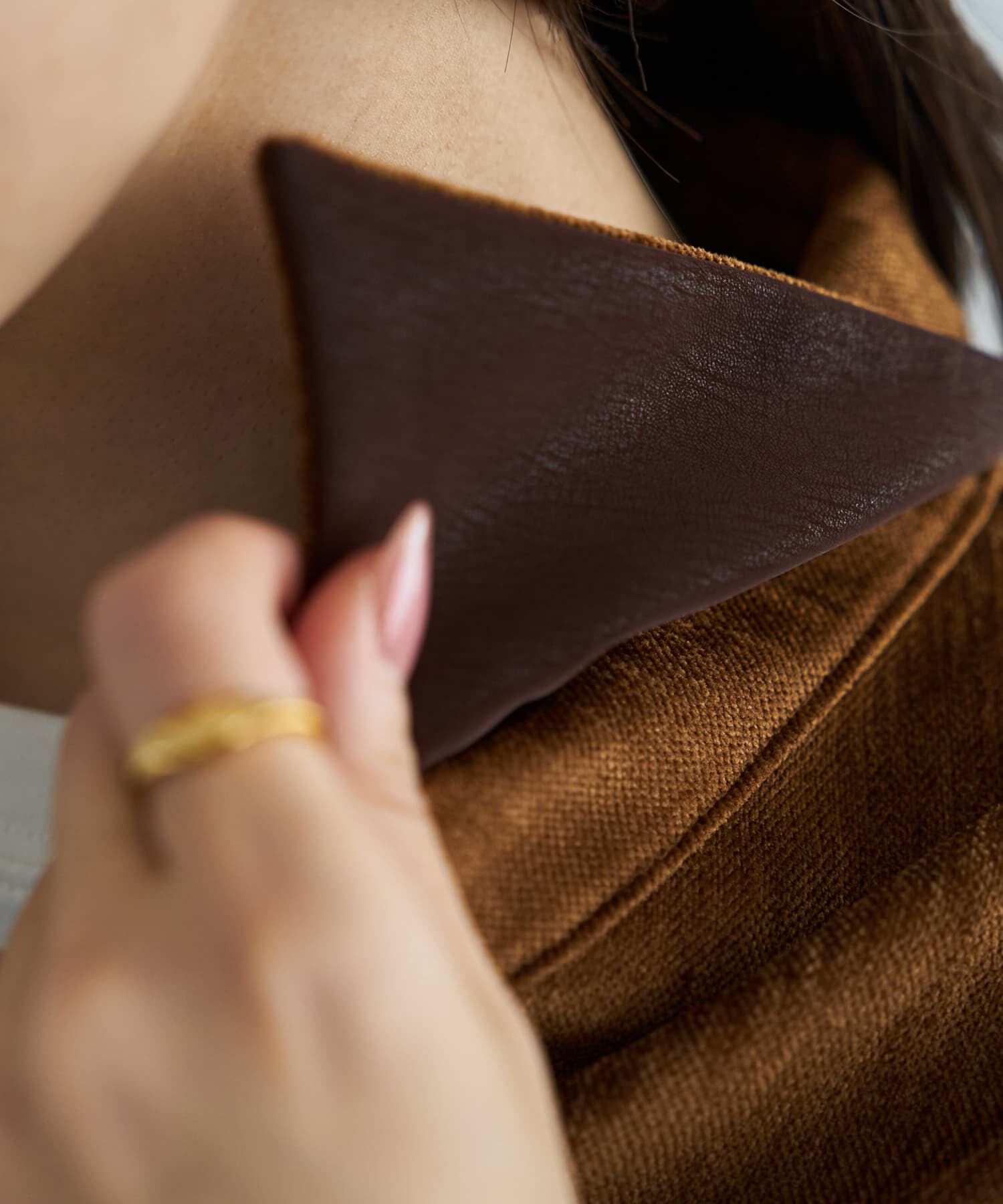 STYLE DELI「【LUXE】ベルベット調シャツ型ジャケット」|その他|