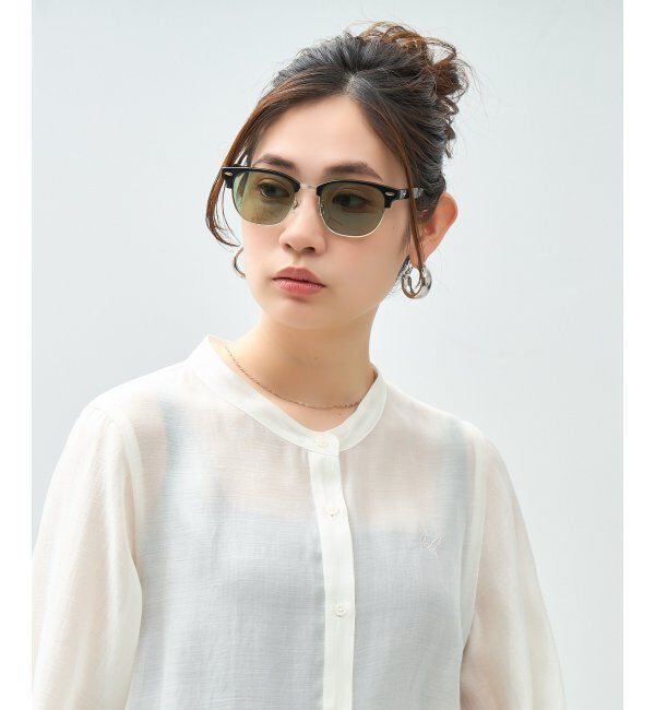  「SUNCUTGlasses/UV100%CUT サングラス サーモント ブロー  UVカット (紫外線対策) ユニセックス_」|サングラス|黒3