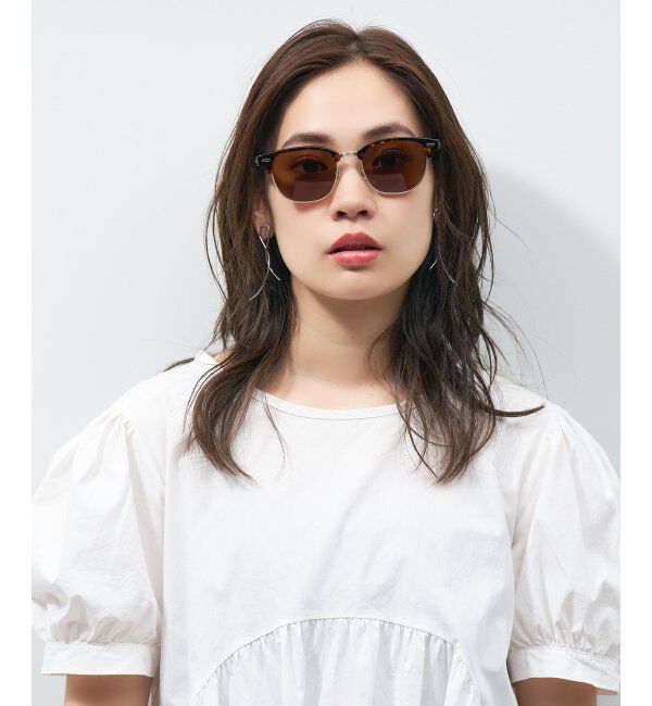  「SUNCUTGlasses/UV100%CUT サングラス サーモント ブロー  UVカット (紫外線対策) ユニセックス_」|サングラス|