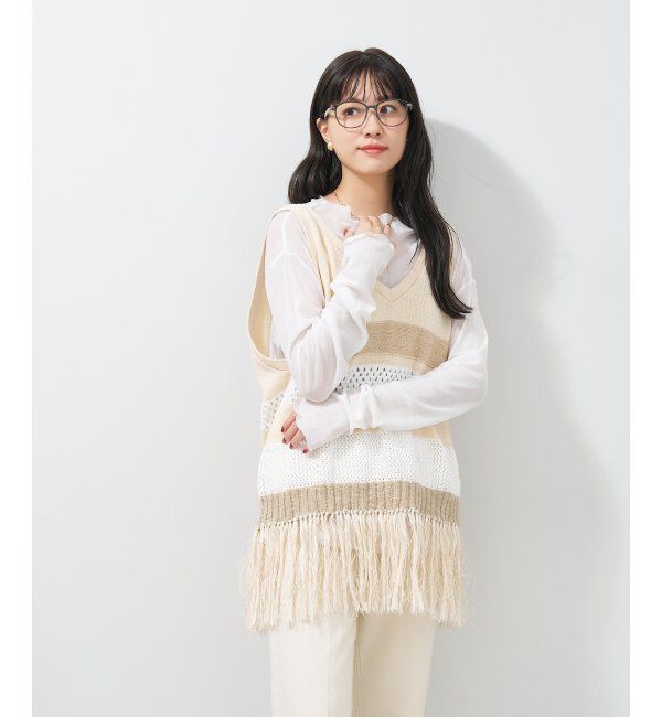  「ウェリントン型 メガネ | レザー調のラバーテンプルがオシャレでズレ落ちにくい ｜レンズ交換券付」|メガネ|