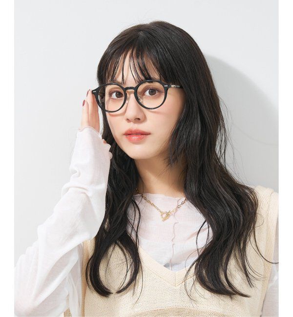  「Zoff|UNITED ARROWS|ボストン型 クラウンパント メガネ｜ユナイテッドアローズ レンズ交換券付」|メガネ|