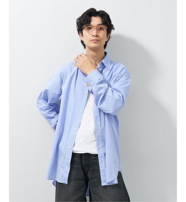  「Zoff|UNITED ARROWS|ボストン型 クラウンパント メガネ｜ユナイテッドアローズ レンズ交換券付」|メガネ|ベージュ1