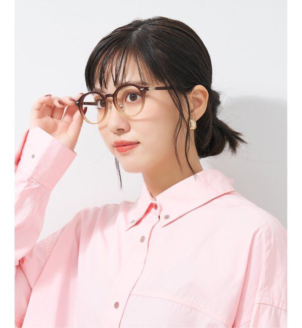  「Zoff|UNITED ARROWS|ボストン型 クラウンパント メガネ｜ユナイテッドアローズ レンズ交換券付」|メガネ|