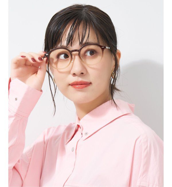  「Zoff|UNITED ARROWS|ボストン型 クラウンパント メガネ｜ユナイテッドアローズ レンズ交換券付」|メガネ|