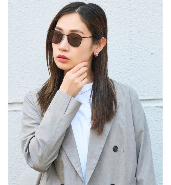  「【WEB限定】 Zoff｜JOURNAL STANDARD relume ウェリントン型 サングラス UVカット ジャーナルスタンダード」|サングラス|