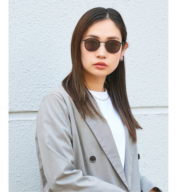  「【WEB限定】 Zoff｜JOURNAL STANDARD relume ウェリントン型 サングラス UVカット ジャーナルスタンダード」|サングラス|