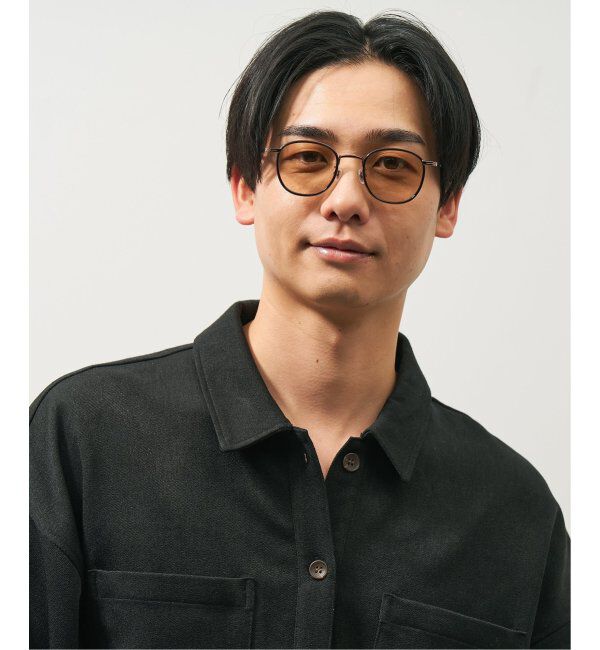  「【WEB限定】 Zoff｜JOURNAL STANDARD relume ウェリントン型 サングラス UVカット ジャーナルスタンダード」|サングラス|黒3