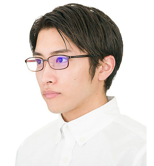  「スクエア型 PCメガネ｜Zoff PC ULTRA TYPE（ブルーライトカット率約50%）」|メガネ|