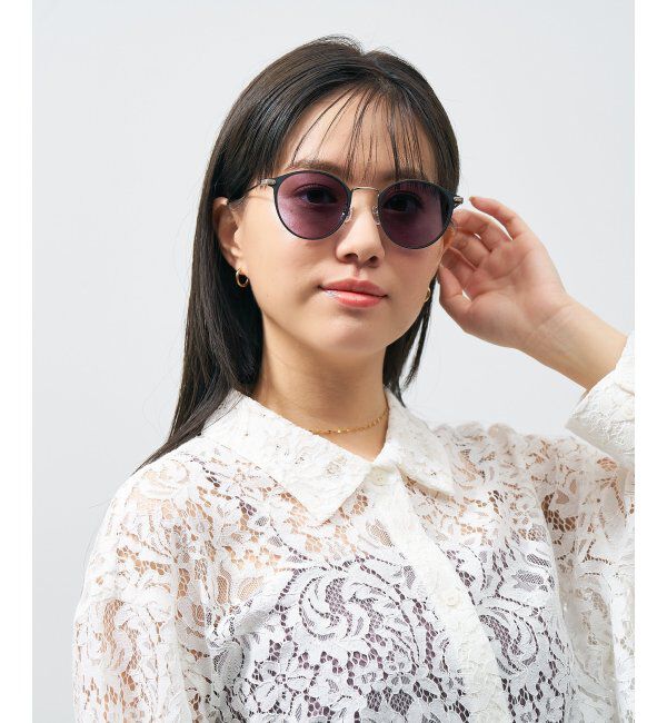  「ボストン型 調光サングラス｜UNITED ARROWS ﾚﾝｽﾞの色が変わる UVカット 紫外線対策 ユナイテッドアローズ」|サングラス|