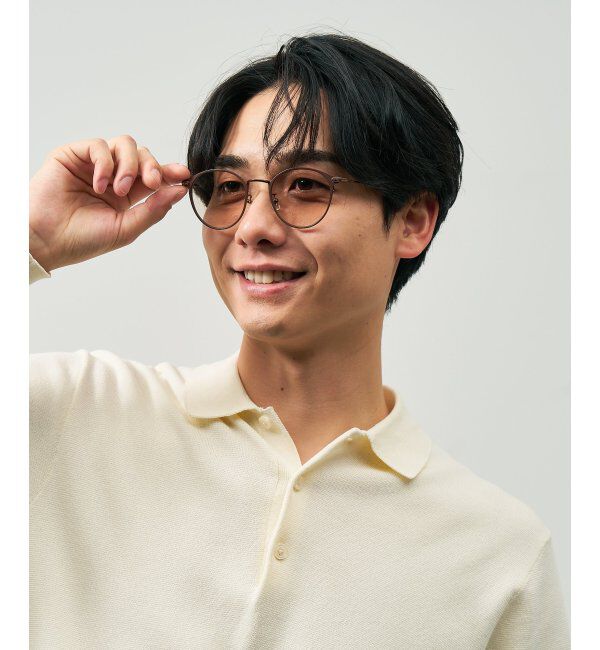  「ボストン型 調光サングラス｜UNITED ARROWS ﾚﾝｽﾞの色が変わる UVカット 紫外線対策 ユナイテッドアローズ」|サングラス|