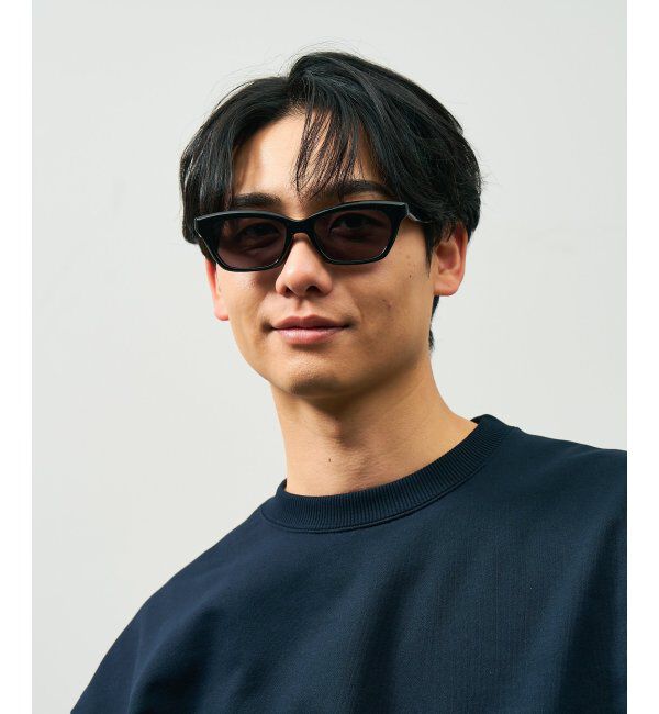  「SUNCUTGlasses/UV100%CUT サングラス カラーレンズ 太縁 紫外線対策 UVカット ユニセックス スポーツ」|サングラス|