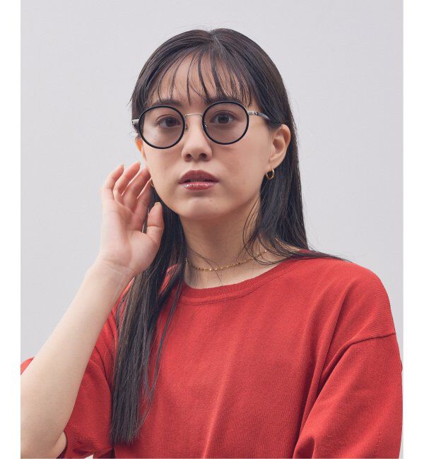  「Zoff｜JOURNAL STANDARD relume ラウンド型 サングラス 紫外線防止 UVカット｜ジャーナルスタンダード」|サングラス|