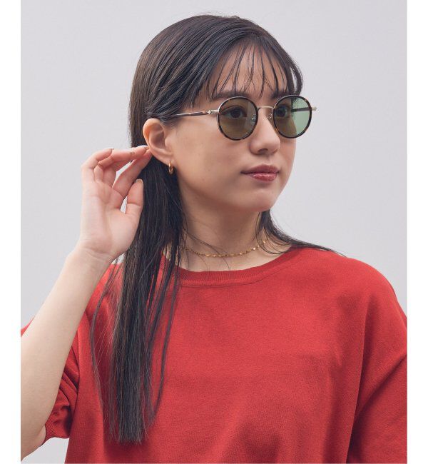  「Zoff｜JOURNAL STANDARD relume ラウンド型 サングラス 紫外線防止 UVカット｜ジャーナルスタンダード」|サングラス|