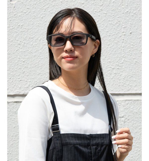  「SUNCUTGlasses/UV100%CUT GALILEO サングラス 柔軟性抜群 金属フリー 紫外線対策 UVカット ユニセックス」|サングラス|ブラック系その他1