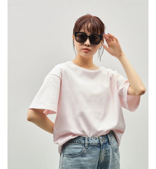  「SUNCUTGlasses/UV100%CUT サングラス ビッグシェイプ  カラーレンズ 紫外線対策 UVカット ユニセックス」|サングラス|