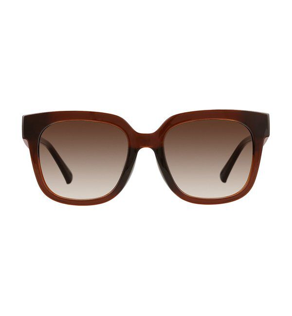  「SUNCUTGlasses/UV100%CUT サングラス ビッグシェイプ  カラーレンズ 紫外線対策 UVカット ユニセックス」|サングラス|