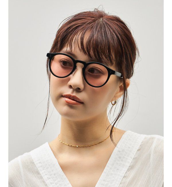  「SUNCUTGlasses/UV100%CUT サングラス カラーレンズ  紫外線対策 UVカット スタイリッシュ ユニセックス」|サングラス|