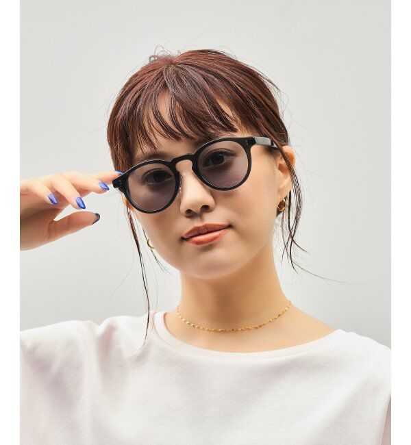  「SUNCUTGlasses/UV100%CUT サングラス カラーレンズ  紫外線対策 UVカット スタイリッシュ ユニセックス」|サングラス|