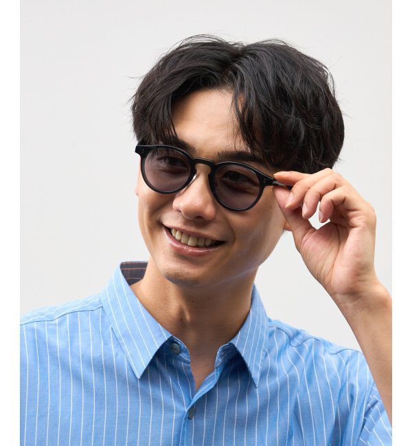  「SUNCUTGlasses/UV100%CUT サングラス カラーレンズ  紫外線対策 UVカット スタイリッシュ ユニセックス」|サングラス|