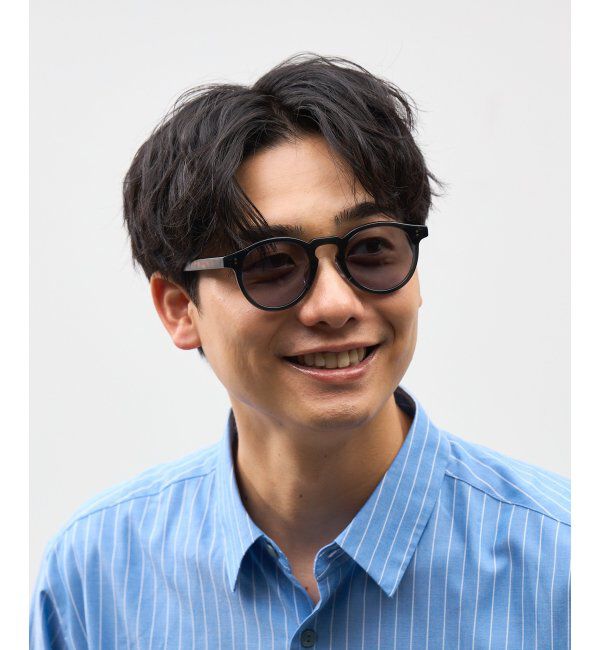  「SUNCUTGlasses/UV100%CUT サングラス カラーレンズ  紫外線対策 UVカット スタイリッシュ ユニセックス」|サングラス|