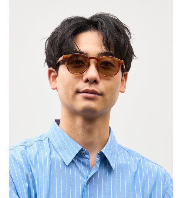  「SUNCUTGlasses/UV100%CUT サングラス カラーレンズ  紫外線対策 UVカット スタイリッシュ ユニセックス」|サングラス|