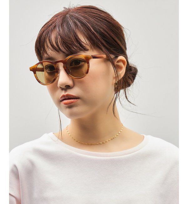  「SUNCUTGlasses/UV100%CUT サングラス カラーレンズ  紫外線対策 UVカット スタイリッシュ ユニセックス」|サングラス|