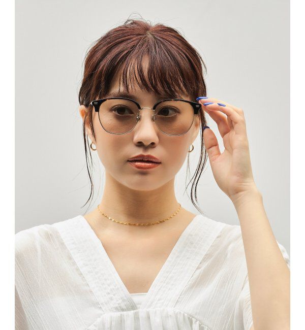  「SUNCUTGlasses/UV100%CUT サングラス カラーレンズ  紫外線対策 UVカット スタイリッシュ ユニセックス」|サングラス|