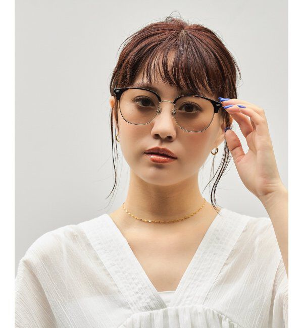  「SUNCUTGlasses/UV100%CUT サングラス カラーレンズ  紫外線対策 UVカット スタイリッシュ ユニセックス」|サングラス|