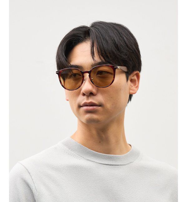  「SUNCUTGlasses/UV100%CUT サングラス｜ラバーテンプル｜ズレ落ち防止｜カラーレンズ｜紫外線対策 UVカット」|サングラス|