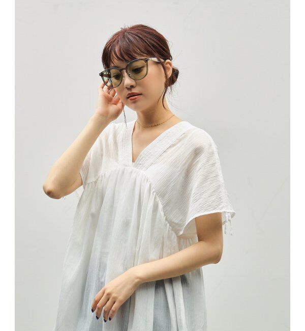  「SUNCUTGlasses/UV100%CUT サングラス｜ラバーテンプル｜ズレ落ち防止｜カラーレンズ｜紫外線対策 UVカット」|サングラス|