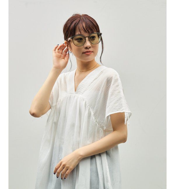  「SUNCUTGlasses/UV100%CUT サングラス｜ラバーテンプル｜ズレ落ち防止｜カラーレンズ｜紫外線対策 UVカット」|サングラス|