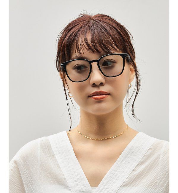  「SUNCUTGlasses/UV100%CUT サングラス｜ラバーテンプル｜ズレ落ち防止｜カラーレンズ｜紫外線対策 UVカット」|サングラス|