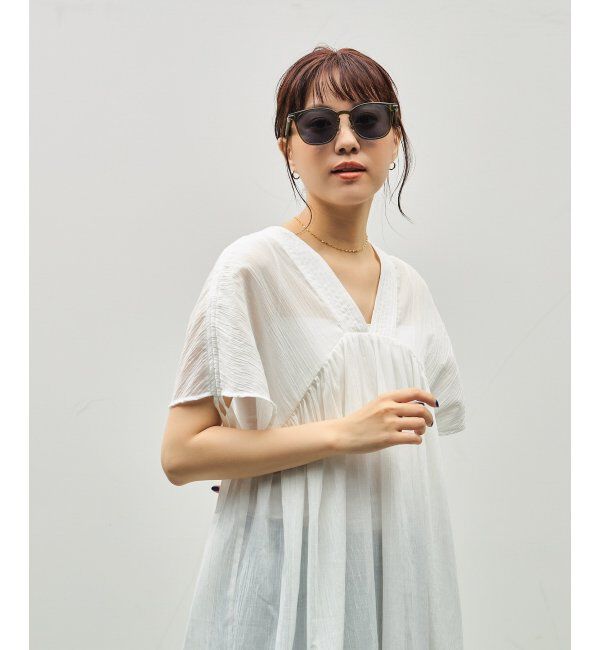  「SUNCUTGlasses/UV100%CUT サングラス｜ラバーテンプル｜ズレ落ち防止｜カラーレンズ｜紫外線対策 UVカット」|サングラス|