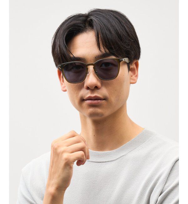  「SUNCUTGlasses/UV100%CUT サングラス｜ラバーテンプル｜ズレ落ち防止｜カラーレンズ｜紫外線対策 UVカット」|サングラス|