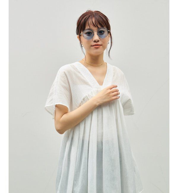  「SUNCUTGlasses/UV100%CUT サングラス｜ラバーテンプル｜ズレ落ち防止｜カラーレンズ｜紫外線対策 UVカット」|サングラス|