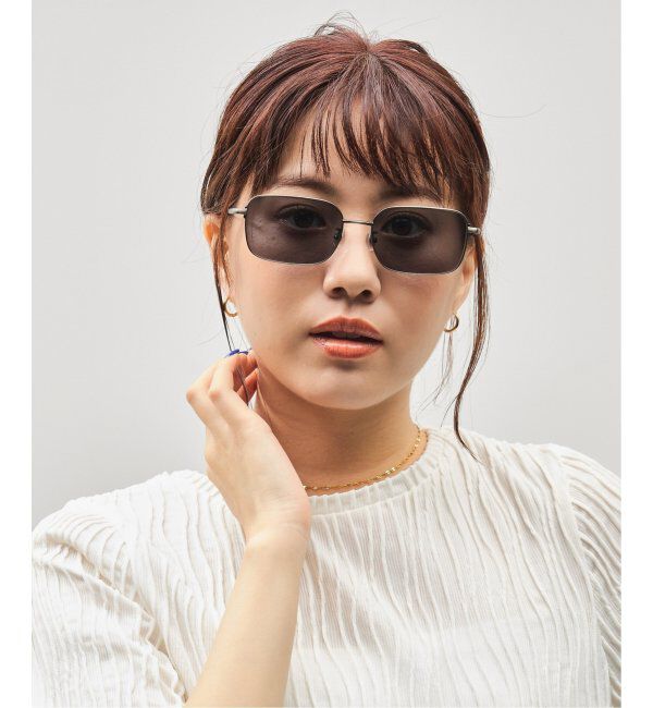  「Zoff｜GDC ウェリントン型 サングラス｜メタルフレーム｜紫外線対策 UVカット｜ユニセックス」|サングラス|