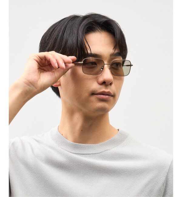  「Zoff｜GDC ウェリントン型 サングラス｜メタルフレーム｜紫外線対策 UVカット｜ユニセックス」|サングラス|