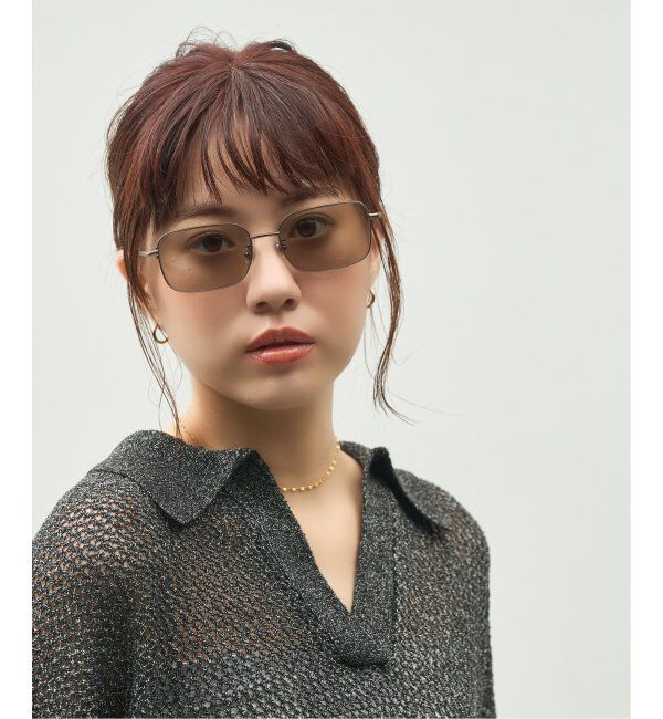  「Zoff｜GDC ウェリントン型 サングラス｜メタルフレーム｜紫外線対策 UVカット｜ユニセックス」|サングラス|