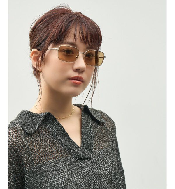  「Zoff｜GDC ウェリントン型 サングラス｜メタルフレーム｜紫外線対策 UVカット｜ユニセックス」|サングラス|