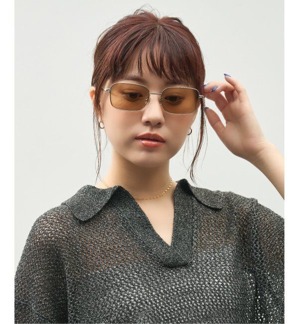  「Zoff｜GDC ウェリントン型 サングラス｜メタルフレーム｜紫外線対策 UVカット｜ユニセックス」|サングラス|