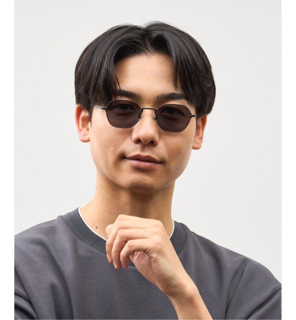  「Zoff｜GDC ウェリントン型 サングラス｜メタルフレーム｜紫外線対策 UVカット｜ユニセックス」|サングラス|