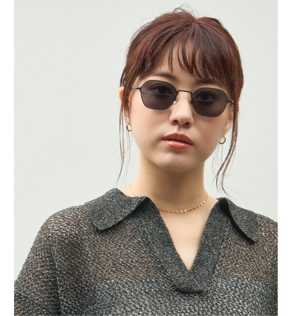  「Zoff｜GDC ウェリントン型 サングラス｜メタルフレーム｜紫外線対策 UVカット｜ユニセックス」|サングラス|