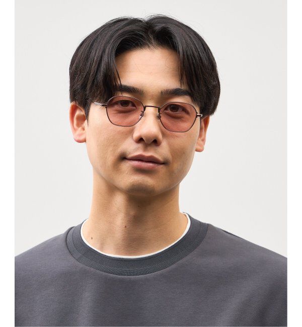  「Zoff｜GDC ウェリントン型 サングラス｜メタルフレーム｜紫外線対策 UVカット｜ユニセックス」|サングラス|