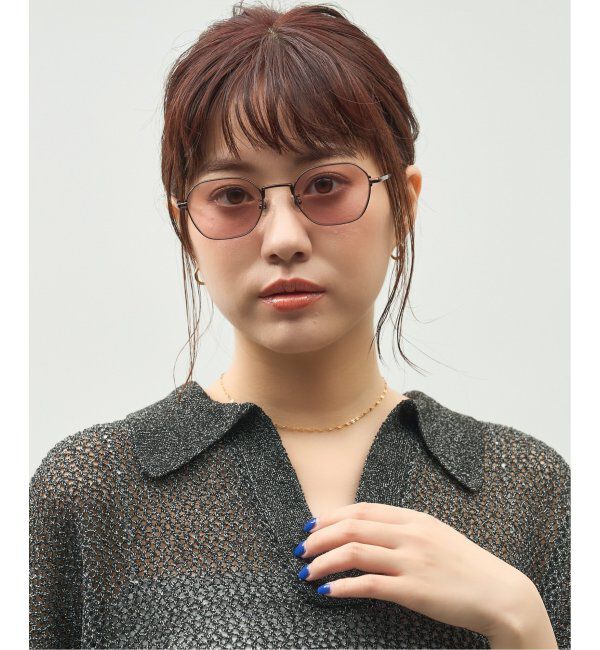  「Zoff｜GDC ウェリントン型 サングラス｜メタルフレーム｜紫外線対策 UVカット｜ユニセックス」|サングラス|